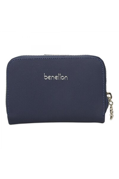 Benetton Bnt_1861 10X14X4 Lacivert Kadın Cüzdan