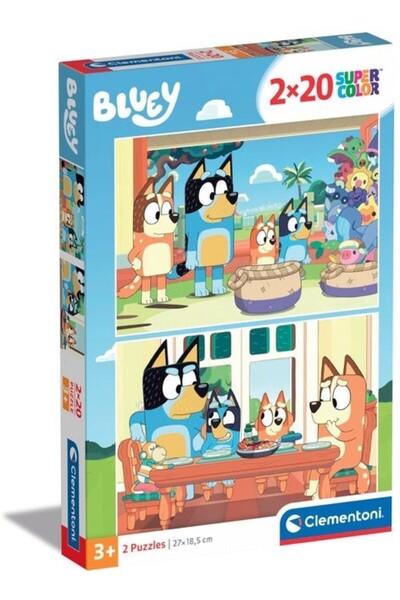 CLEMENTONI Puzzle 20 pieces - Bluey (Clementoni-24807)