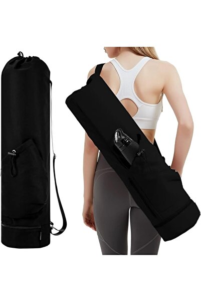 NALACAL Yoga Mat Bag, With Water Bottle Pocket and Bottom Wet Pocket, Exercis...
