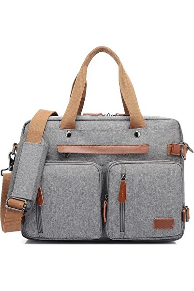 GENERAL Laptop Bag Convertible Backpack Bussiness Office Briefcase Shoulder B...