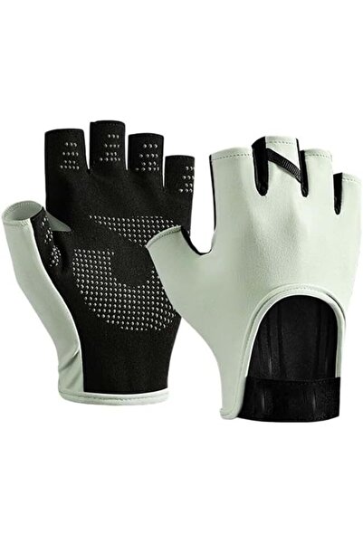 Generic Breathable Gym Gloves, Non-Slip, Padded Palm, Adjustable Strap, UV Pr...