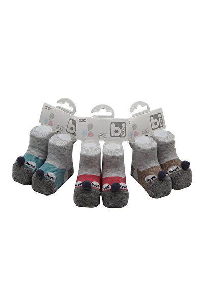 Bibaby Καλτσάκια bebe Unisex Foxy Face - Καφέ