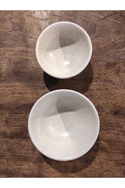 Kütahya Porselen 12 cm and 10 cm 2-Piece Joker Bowl Set, Snack Bowl