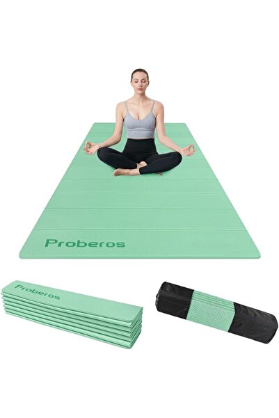 ELEPHANTBOAT ZORBES Folding Yoga Mat TPE 5mm Non-Slip Textured 72x24 Inches