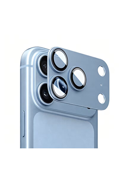 WANNA PROTECT Iphone 17 pro / 18 pro compatible camera lens protector with metal frame ar+af full coverage protective glass