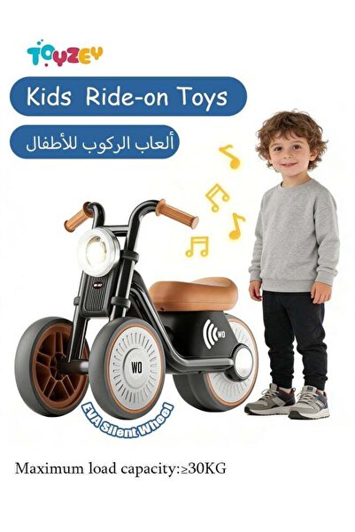 Toyzey دراجة توازن للأطفال، لعبة ركوب بعجلات صامتة، لعبة مشي للأطفال الصغار، ...