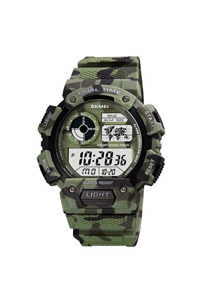 Skmei Men's Fashion Waterproof Sports Digital Dual Time Watch 3271CMGN
