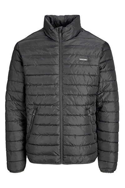 Jack & Jones Erkek Su Itici Özellikli Yüksek Yaka Uzun Kollu Puffer Ceket - E...