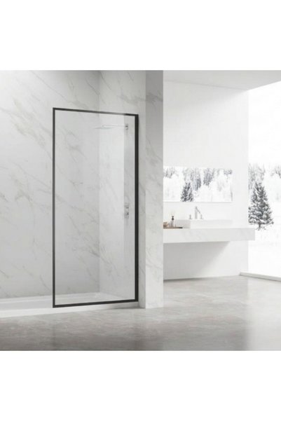 Aqua Drops لوحة جانبية للاستحمام بتصميم أنيق عالي الجودة مقاس 90 × 220 سم