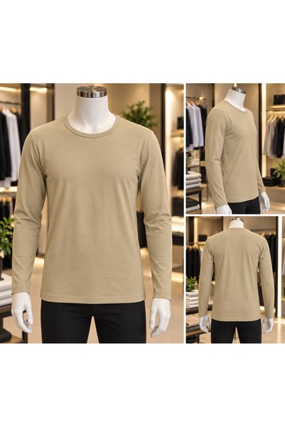Generic Brand Men's Cotton Long Sleeve Underwear