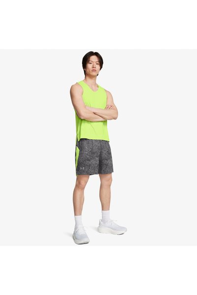 Under Armour Launch Pro Erkek Gri Koşu Şortu