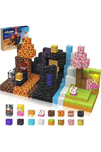 MOONMEN 120 Pieces 3D Magnetic Building Blocks Set, Toddler Toys STEM Sensory...