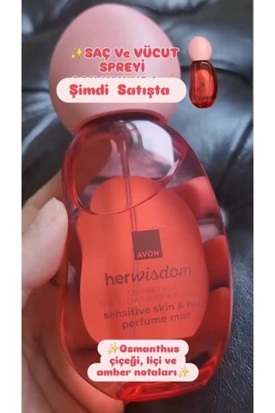 AVON herwisdom saç ve vücut parfümü