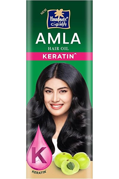 Parachute Recording Parachute AMLA Keratin Hair Oil, Thick and Smooth Hair no...