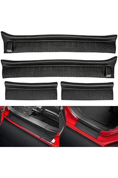 Bukela Door Sill Guards Kit Fits 2018-2025 Jeep Wrangler JL JLU Gladiator JT ...