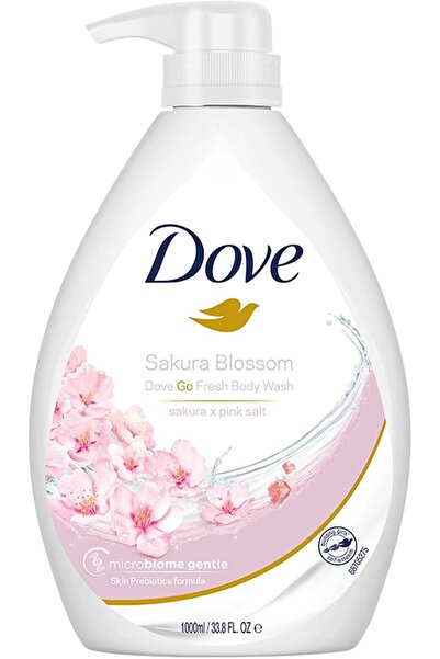 DOVELED Dove Body Wash 1L (Sakura Blossom & Pink Salt)