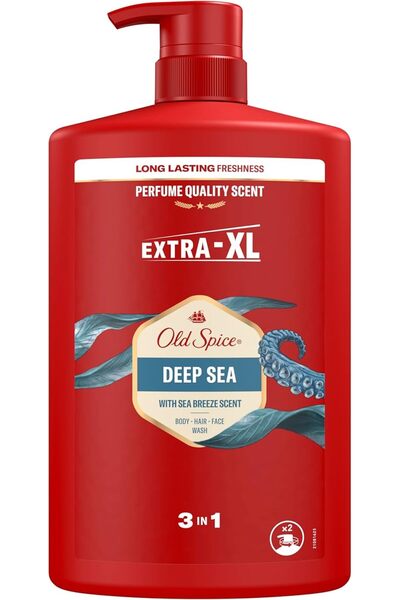 Old Spice جل استحمام وشامبو للرجال من ديب سي 1000 مل متعدد الاستخدامات 3 في 1...
