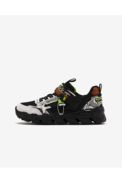 SKECHERS MEGA-FLEX LITE-SKECHERS TUFF TOOLZ Büyük Erkek Çocuk Beyaz Spor Ayak...