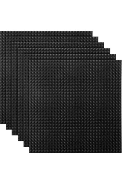 GENERAL Tokokimo Building Blocks Baseplates 32x32 Studs, Black Building Brick...