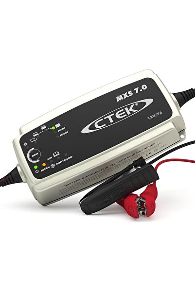 CTEK شاحن بطارية MXS 7.0 أوتوماتيكي بالكامل (يشحن ويحافظ على البطارية ويصلحها...