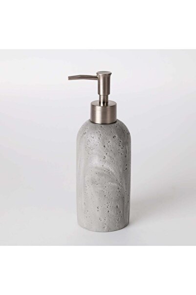 Selim Travertine Liquid Soap Dispenser Black