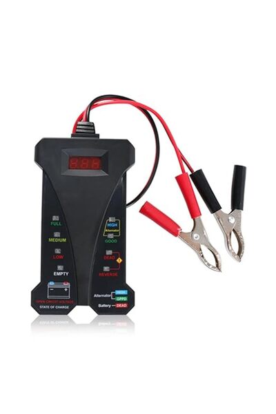 EACAM Car Battery Tester, 12V Digital Battery Voltmeter and Charging System A...