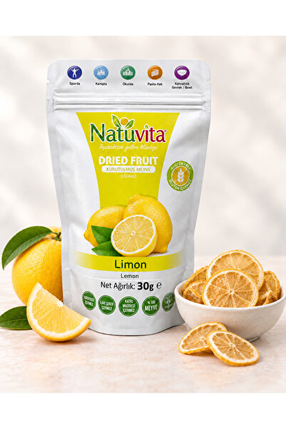 Natuvita Kurutulmuş Limon Dilimi 30g