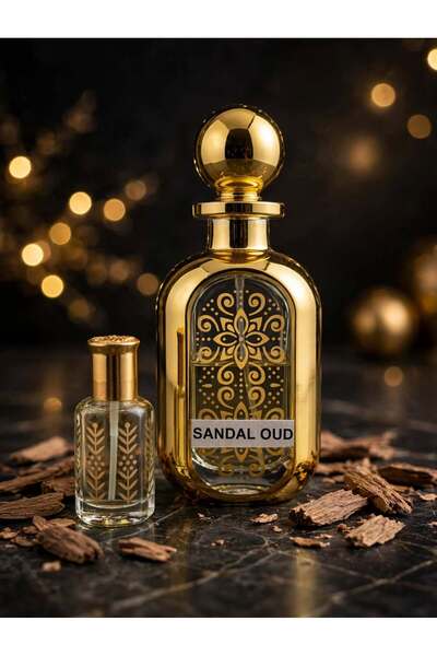 DULAL PERFUME SHOP L.L.C Sandal Oud 1 Tola Perfume Oil for Men Women 12ml Lux...