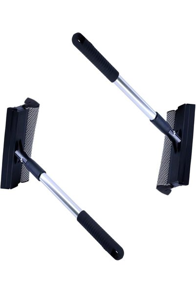 Erweicet 2Pcs Glass Wiper Glass Cleaning Brush Professional Double Glazed Win...
