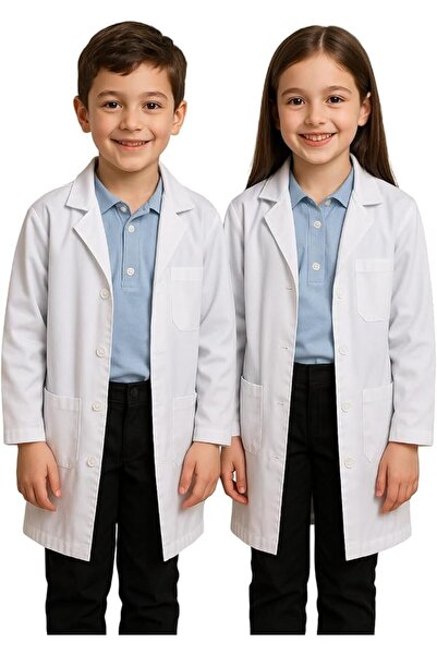 styleville.in Kids White Lab Coat Doctor Scientist Costume for Boys & Girls |...