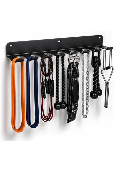 GENERAL Gym Equipment Storage Rack - Multi-Purpose Home Gym Organization Stor...