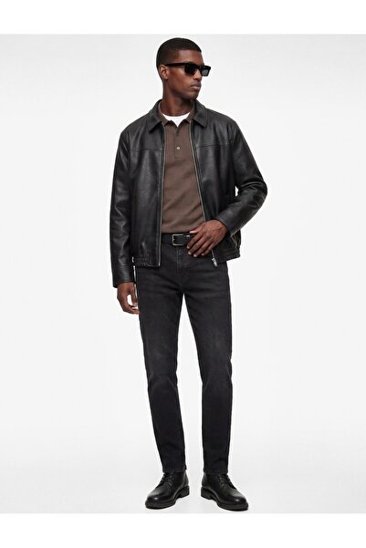Koton Brad Siyah Erkek Jean Pantolon 7WAM40087ND