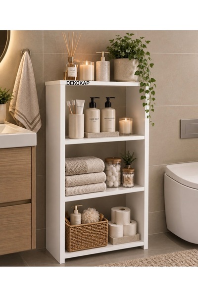 Banyo Mutfak Rafı Çok Amaçlı Organizer Dolap Düzenleyici