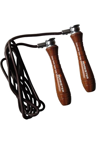 Meister MMA Pro Swivel Weighted Adjustable Speed Rope - Premium Leather