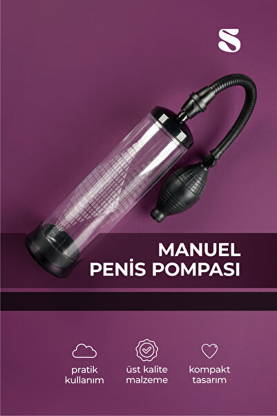 GL-WL005 Manuel Penis Pompası – Silikon + ABS