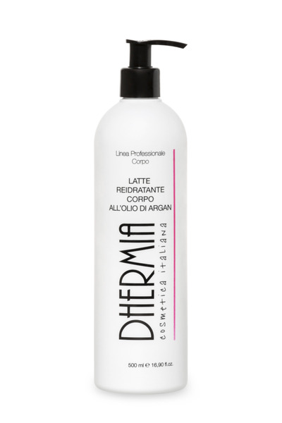 Dhermia Lapte de corp rehidratant cu ulei de argan – 500 ml
