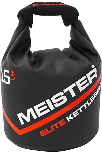 Meister Elite Portable Sand Kettlebell - Soft Sandbag Weight - 10/15/20lb