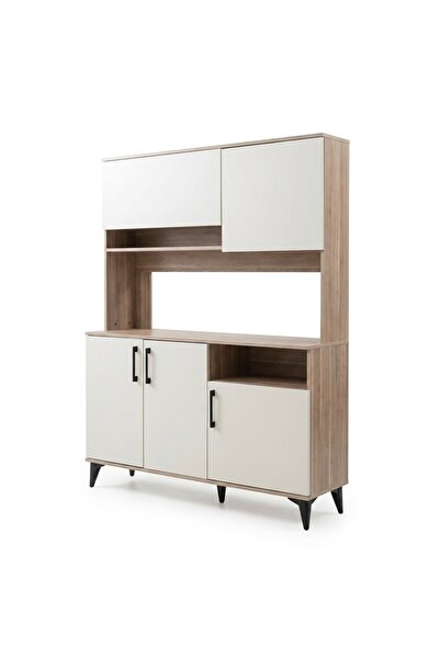kobos Kahve Köşesi Çok Amaçlı Mutfak Dolabı 150cm SP02348
