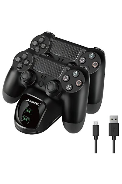 OEM Statie incarcare console gaming Macvi® compatibila PS4 PS4 Pro PS4 Slim L...