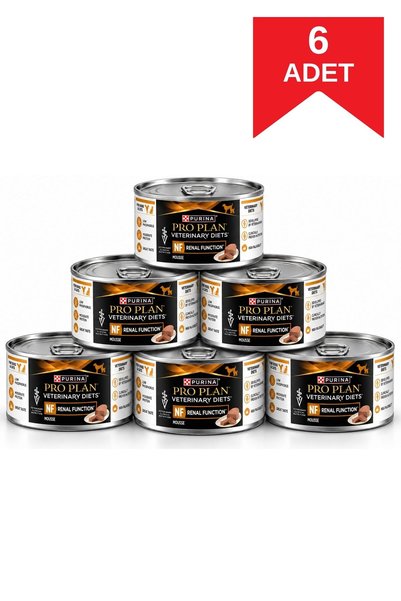 Pro Plan Veterinary Renal Function NF Etli Yaş Köpek Maması 195 Gr X 6 Adet