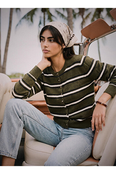 FAV Youth Striped Cardigan