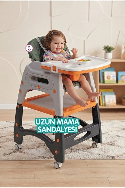 oruçoyuncak Çalışma Masası 9 in 1 Premium Mama Sandalyesi & Çalışma Masası - Çok Fonksiyonlu Bebek Sandalyesi ve Aktivite Masası