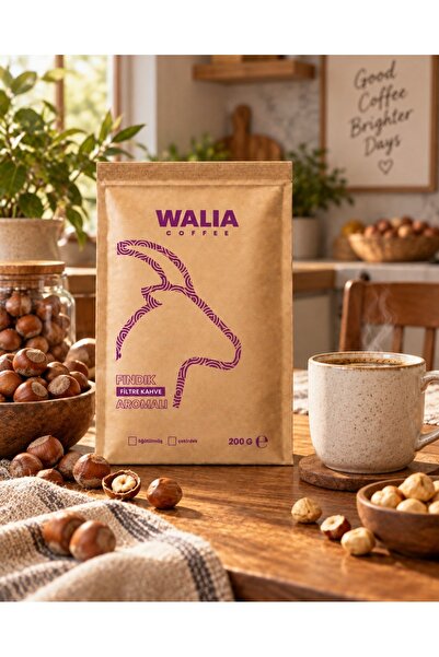 WALIA COFFEE ETHIOPIA FINDIK AROMALI FİLTRE KAHVE 200 GR