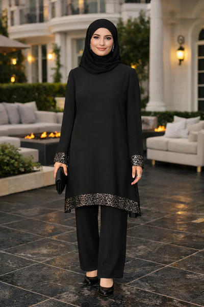 ELBENMODA Tesettür Takım Tunik ve Pantolon