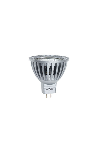 OPTONICA Λάμπα σποτ COB LED GU5.3 6W Θερμό Λευκό