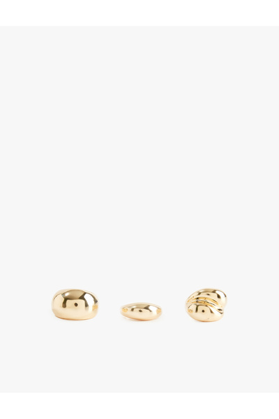 Koton 3-Piece Ring Set