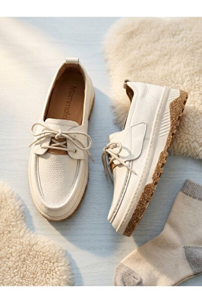 Mammamia Women's Genuine Leather Winter Waterproof Non-Slip Lightweight Rubbe...