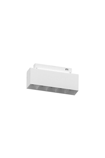 OPTONICA Μαγνητικό Σποτ LED Λευκό 10W 5 Κεφαλών για Μαγνητικό Σύστημα M35 Λευκό