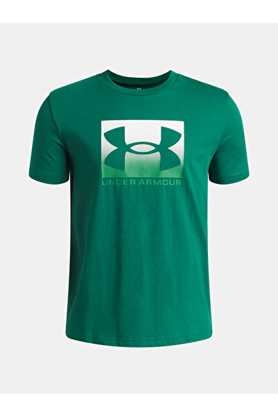 Under Armour UA B BOXED SPORTS UPDATE SS - Tricou pentru băieți, Verde