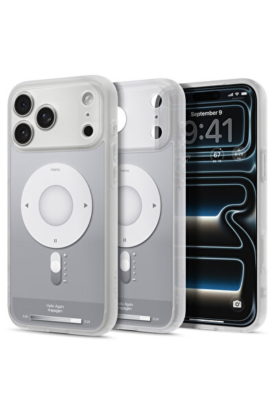 Spigen Калъф за телефон за iPhone 17 Pro, Ултра хибриден класически MagSafe, ...